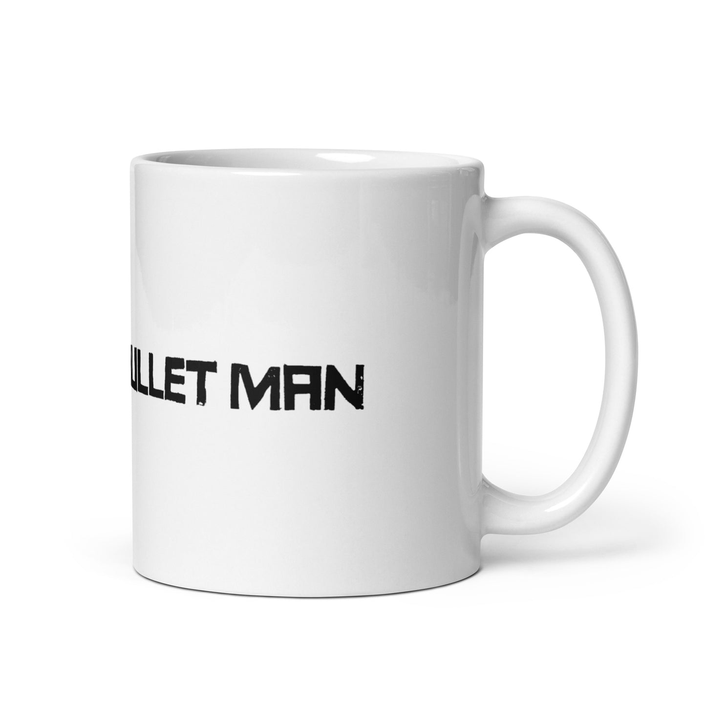 White Mullet Man Mug