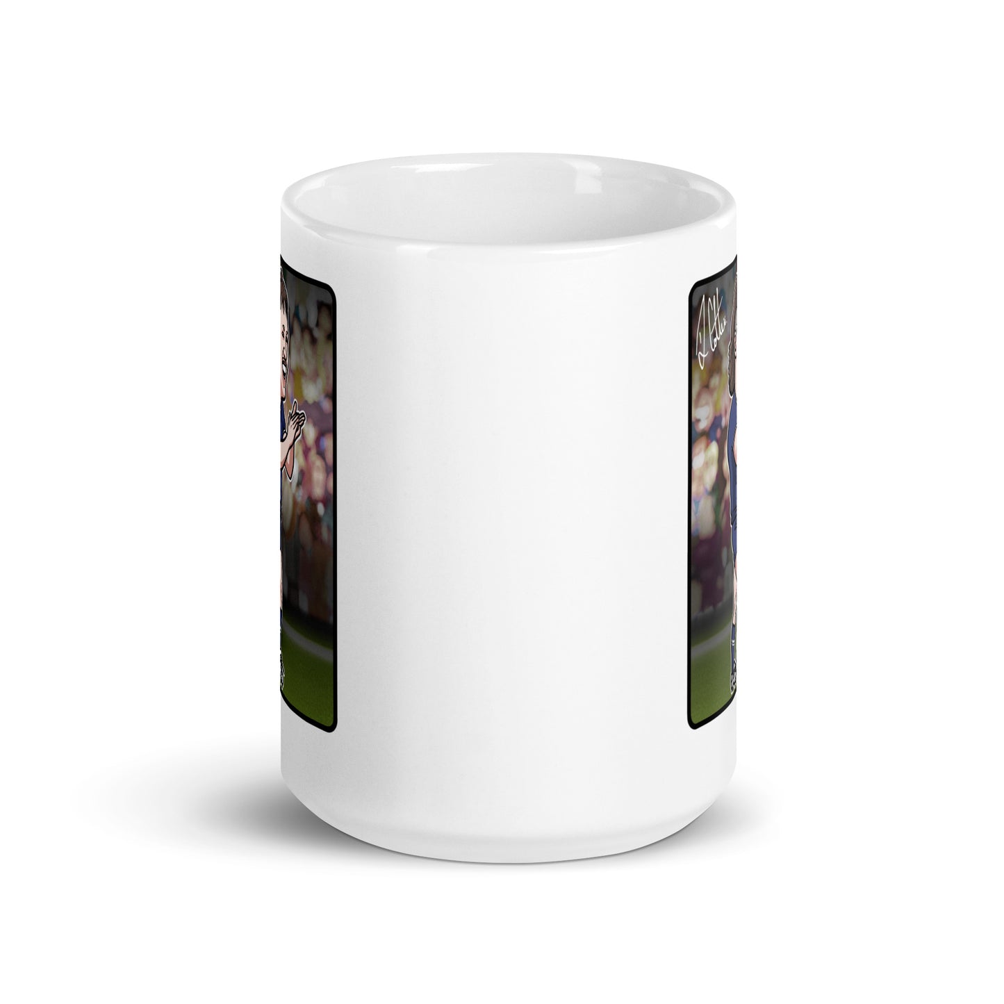 White Mullet Man Mug