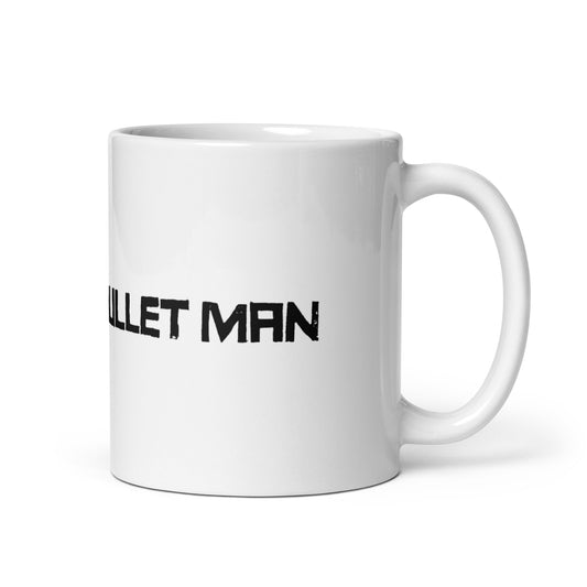 White Mullet Man Mug