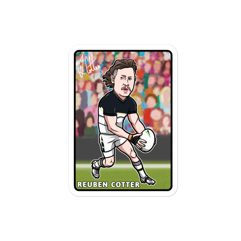 REUBEN COTTER CROWD STICKER