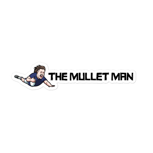 THE MULLET MAN STICKER
